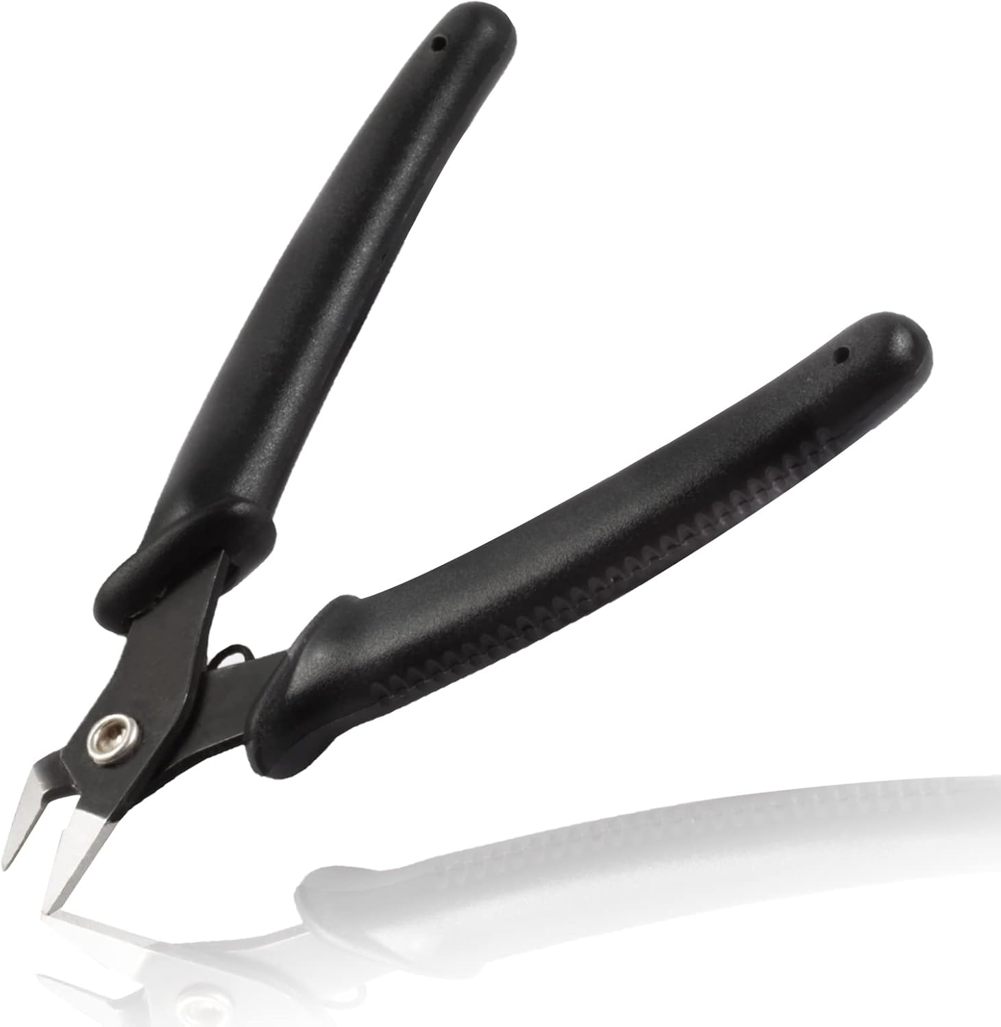 Electronic Cutting Pliers Precision Wire Shear Flush Cutters Mini Jewelry Pliers with Coil Spring Professional Plier for Hobby Work 5 Inches
