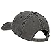 e4Hats.com US Submarine Veteran Military Embroidered Washed Solid Pigment Dyed Cotton Twill Brass Buckle Cap - Black OSFM