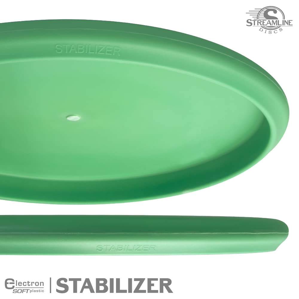Streamline Discs Electron Stabilizer (Soft) Disc Golf Putter (170-175g / Colors May Vary)