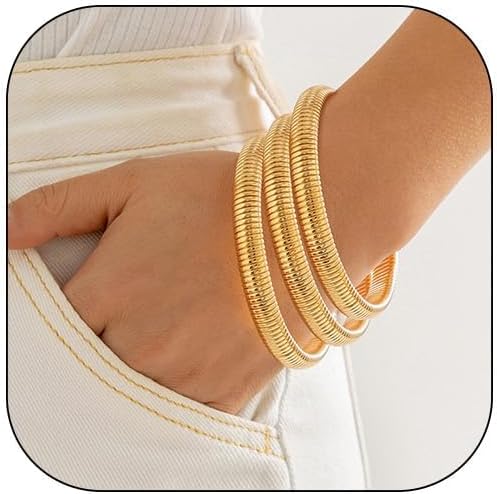 Miniatura 9 de Long tiantian Pulseras de oro para mujer, pulseras gruesas, no se deslustra, pulsera de oroplata para mujer, regalos de joyería de moda
