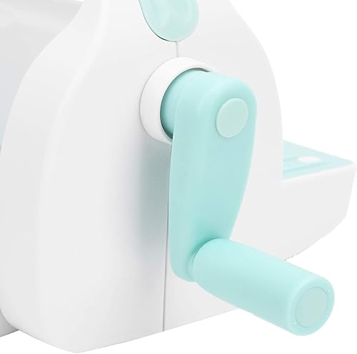 Miniatura 9 de Máquina de gofrado troqueladora, troqueladora y repujado, cortador de papel de corte DIY Scrapbooking Creatividad 7.5 x 3.7 x 5.1 pulgadas