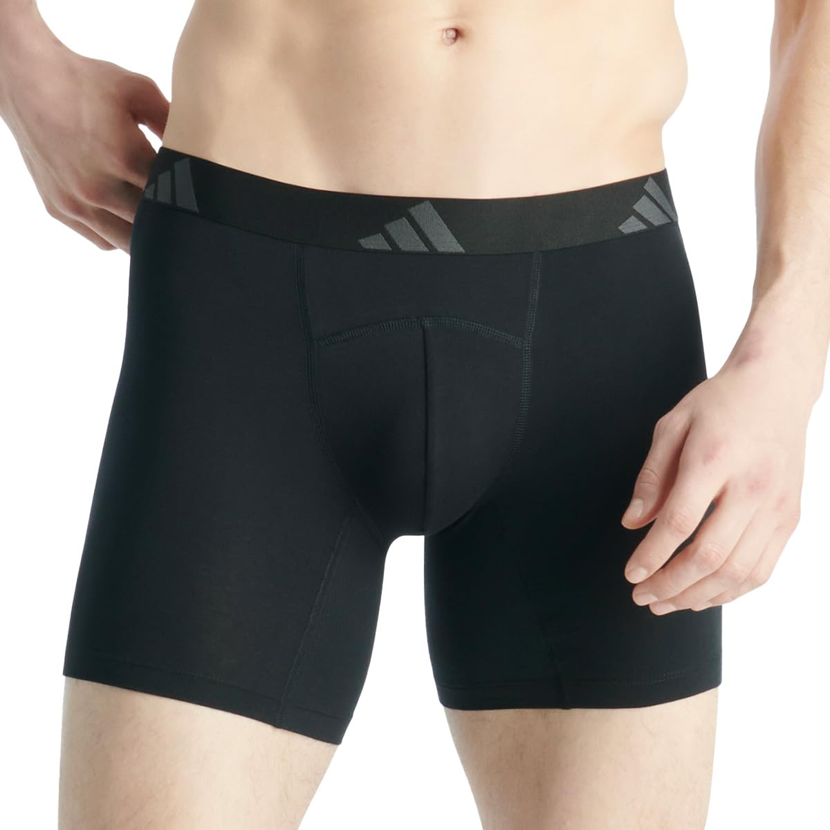 Adidas Ergonomic Boxer Brief (2pk) - Active Flex Cotton Ergonomic Bóxer Hombre (Pack de 2)