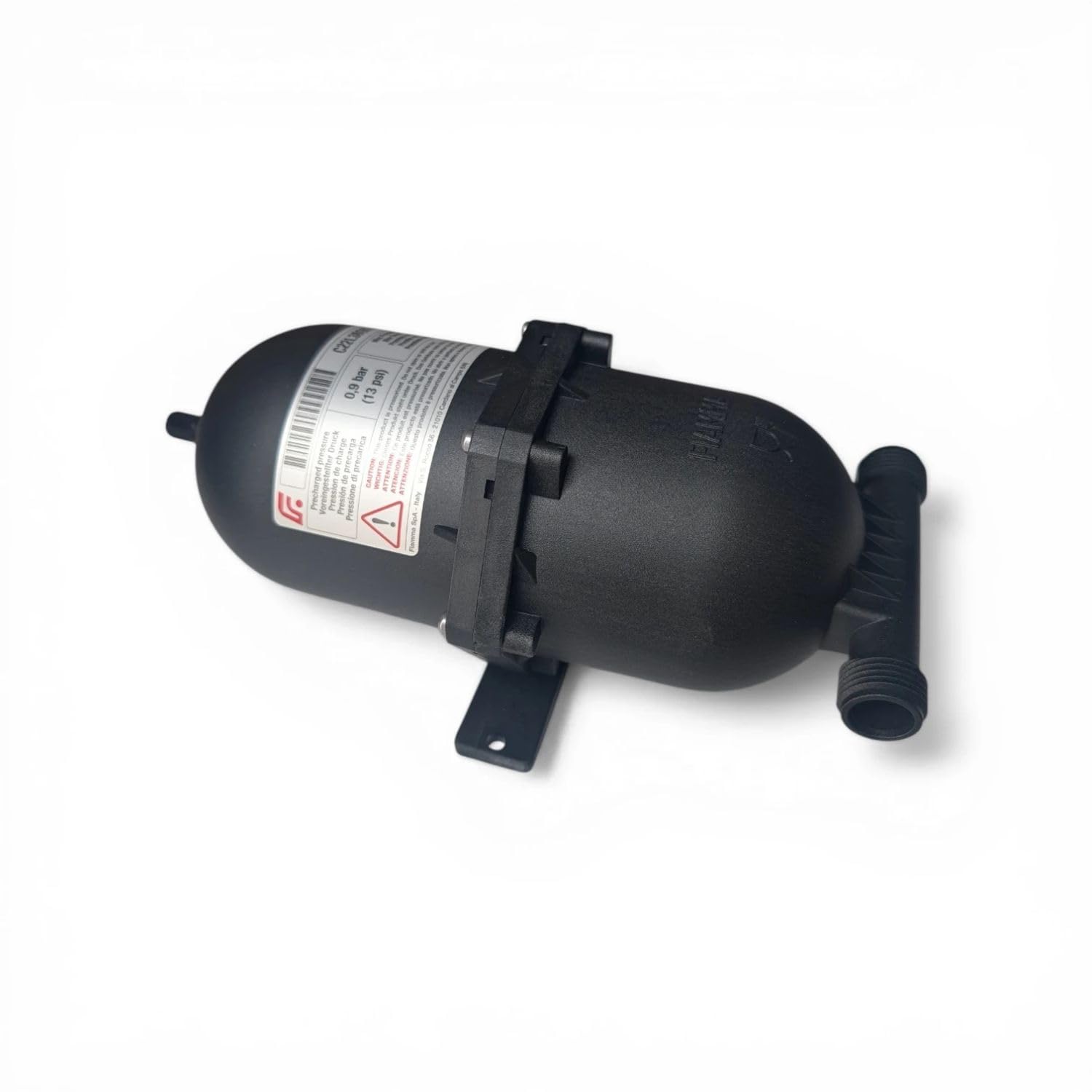 Fiamma A20 Restyling Vaso de Expansión para Bomba de Agua 12V Compatible con Aqua 8 y Otras Bombas para Autocaravana, Camper, Vehículo Recreativo y Barco