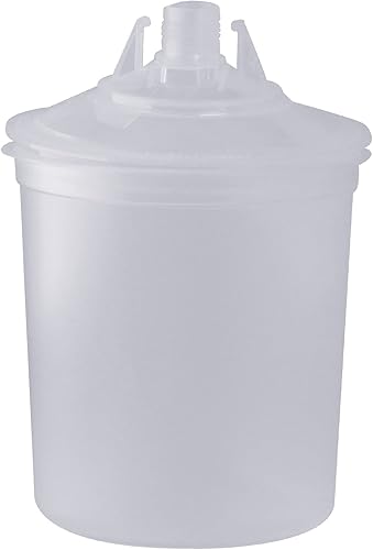 Miniatura 7 de Vaso mezclador de pintura desechable para pistola de pintura automotriz, pistola de pintura HVLP, kit de 20 onzas (20.3 fl oz) con sistema de 50