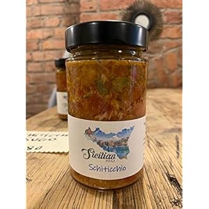 Sugo Schiticchio -280gr-Ready Sugo voor Pasta. Artisan luxe zelfgemaakt eten.