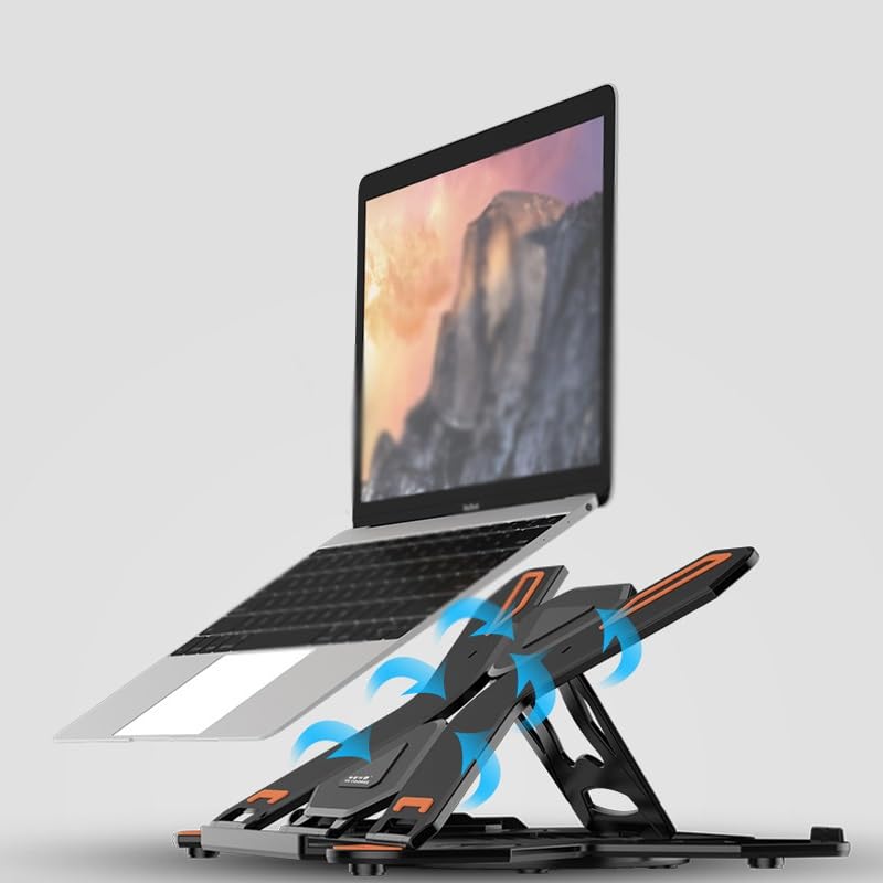 Base estable para laptop con disipación de calor miniatura 2