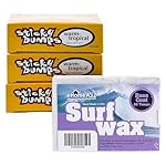 EHOMEA2Z Surfboard Wax Basecoat Bundle with Sticky Bumps Warm Tropical Surf Wax Surfboard Surfing Accessories Surfing Wax (4)