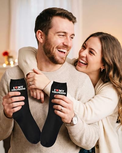 Belloxis Gifts for Boyfriend Funny Men's Socks Size 9-11 — photo 2