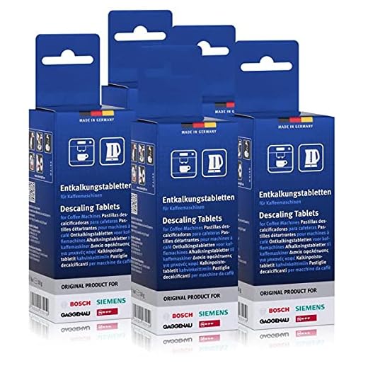 5x Bosch TCZ6002 Entkalkungstabletten für Kaffee Vollautomaten