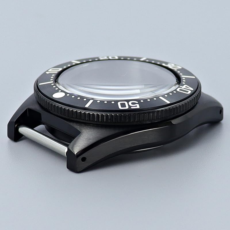 40.5mm 100M Waterproof Steel Watch case Sapphire Glass Watch Parts for Seiko NH34 NH35 NH36 NH38 Movement