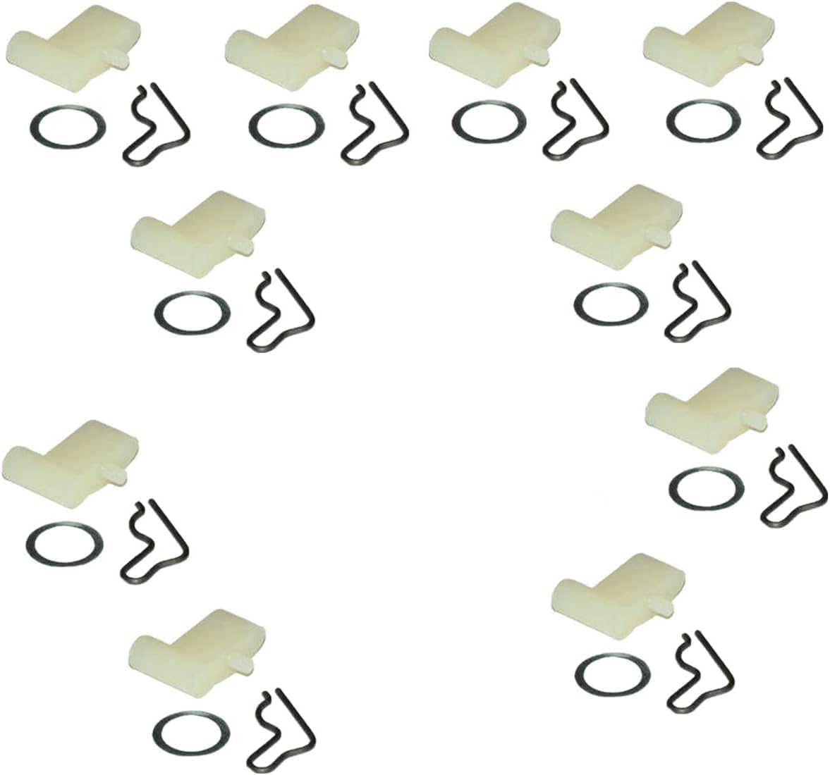 BENPO 10 Set Starter Recoil Pawl Kit Replacement for Stihl TS400 TS410 TS420 Cut Off Saws Replaces 0000-195-7200