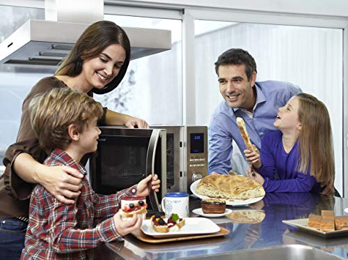 Sharp Electronics (Europe) R982STWE Mikrowelle / 1000 W / 42 L Garraum / 2700 W Heißluft / 10 Gar...