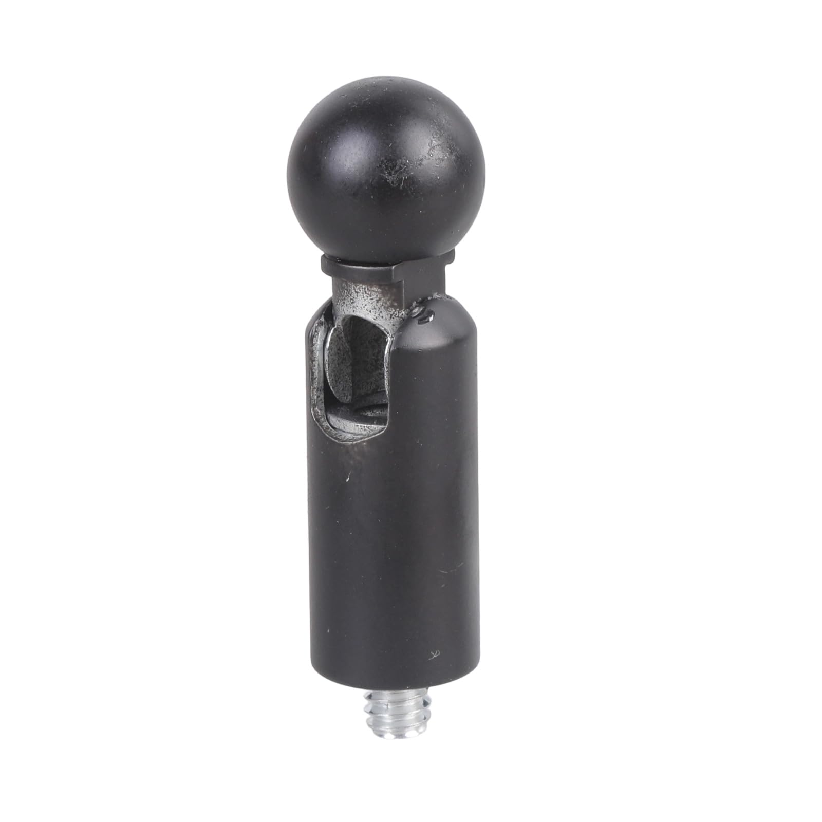 Shooyio Content Creators 17Mm Ballhead To 1/4Inch Thread Adapter For Linking Mobile Devices To Camera Live Broadcast Setups Tripod Adapter