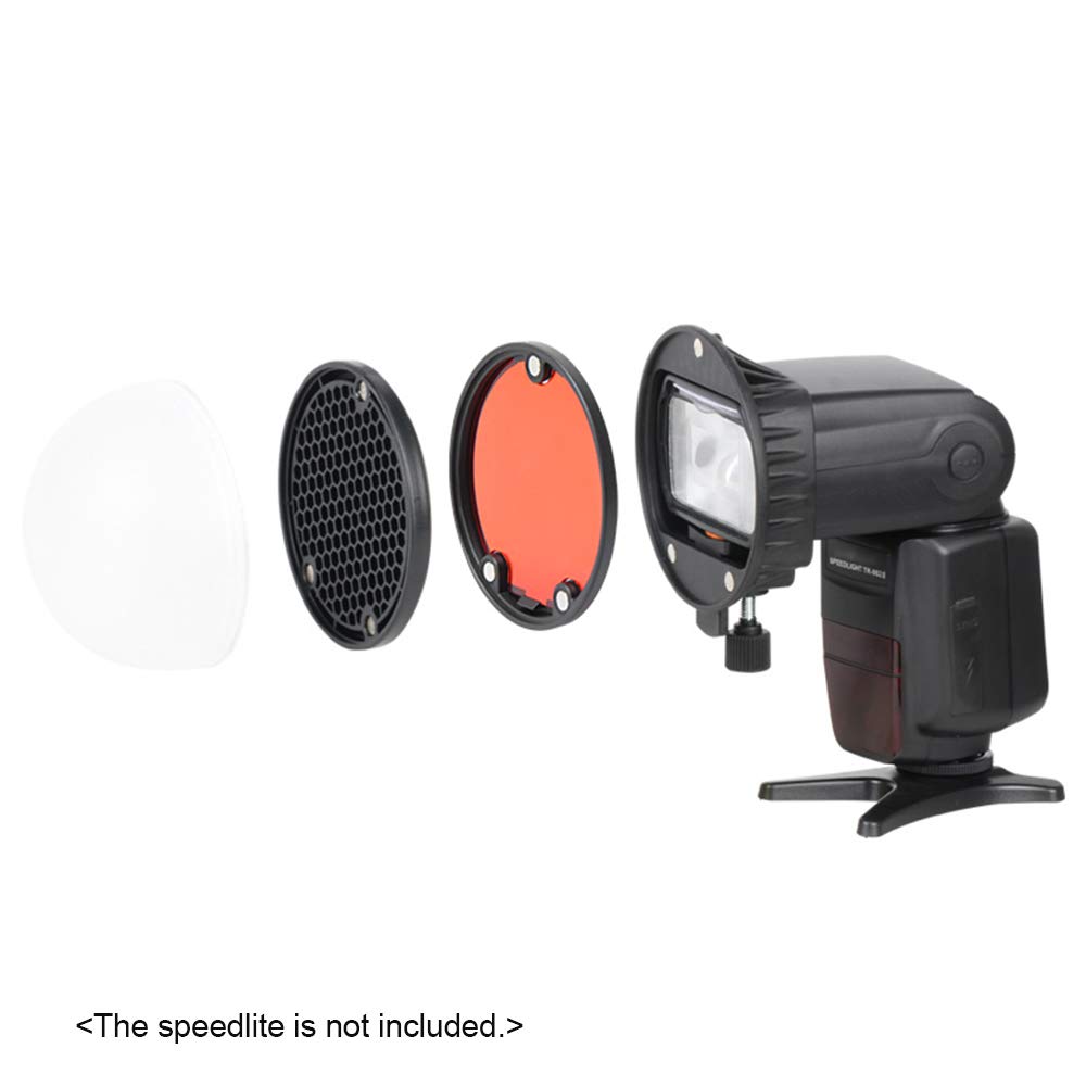Universal Flash Accessory Kit Speedlite Flash Modifier Kit - Universal ...