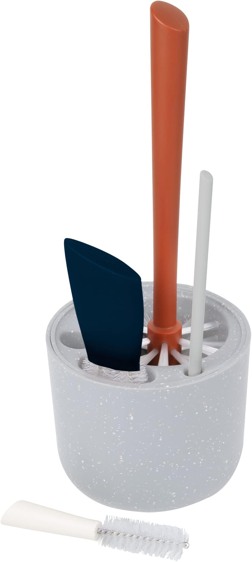 Boon Mod Replacement Baby Bottle Brushes - Includes Bottle Cleaner Brush, Straw Cleaner Brush, Nipple Brush and Detail Brush for Baby Bottles - Newborn Essentials - 4 Count