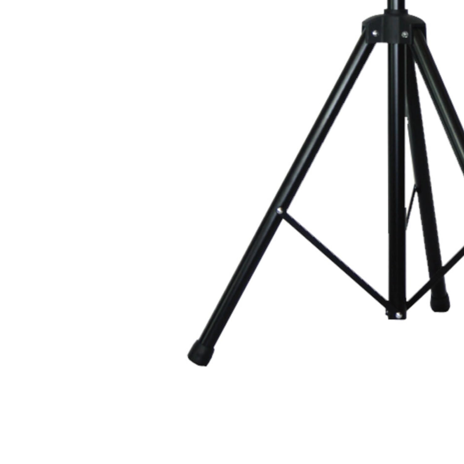Ibiza SS03 Supporto per diffusori in alluminio max 1,80 m 30 kg Nero