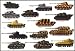 GERMAN TANKS GLOSSY POSTER PICTURE PHOTO tiger maus grosstractor war fight