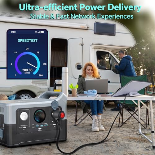 for Starlink Mini Power Cable 3M/10FT to Cigarette Lighter to DC Cord, 18AWG Waterproof DC Power Adapter, 12V-24V Car Charger Accessories for Starlink Mini