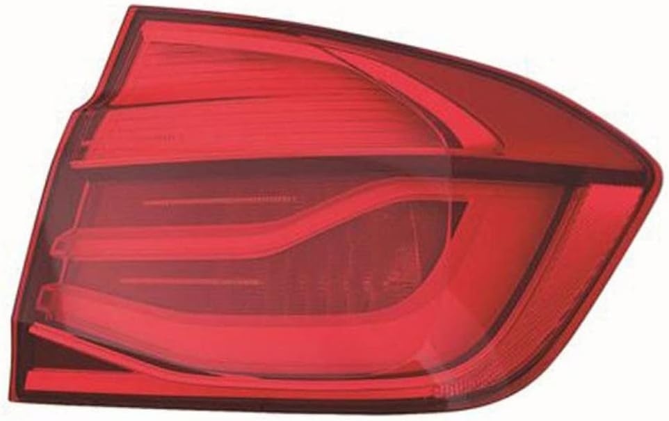 KarParts360 For BMW 320i Tail Light Assembly 2016 2017 2018 Passenger Side LED w/Bulbs CAPA Certified Replaces BM2805123