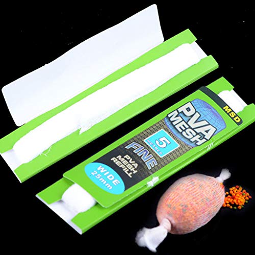 LEIPUPA 8 Unidades 5 Metros 25 Mm 37 Mm Isca de Pesca de Carpa Rede de Recarga de Estoque Accs Bolsa