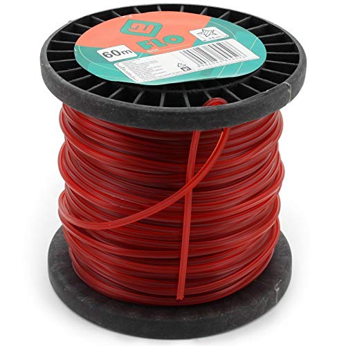 Trimmer Line Star 3 mm x 60 m 89459 Lawn Trimmer Thread Mow Line Star Shape