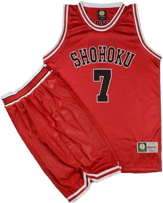 Amazon.co.jp: [TARGAL] スラムダンク 湘北 ユニフォーム赤色 背番号10  