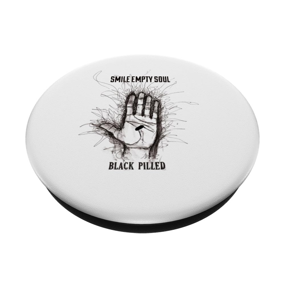 Smile Empty Soul - Black Pilled PopSockets Swappable PopGrip - Image 2