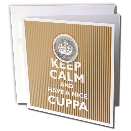 XErgEfUC ? Keep Calm and Carry On Drink tea- Have A Nice Cuppa British[A ? Greeting cards-12O[eBOJ[htiGC 219235 _ 2 