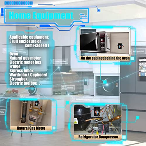 JOSEOZSTA Automatic Fire Extinguisher-Car Fire Extinguisher-Easy to install-Extinguishes A/B/C/E/F types of fires-Small Fire Suppressor for SUV,VAN,TRUCK,RV (1 Pack)