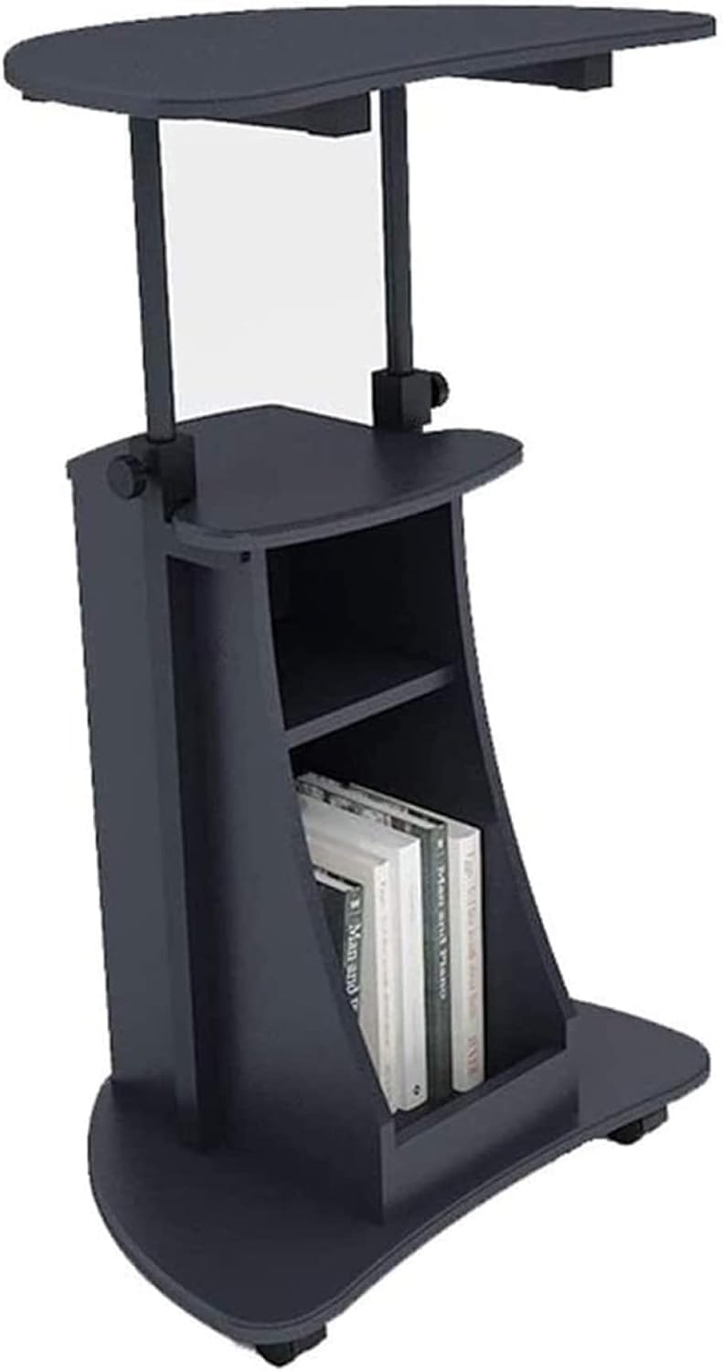 Podium Presentation Lectern Stand, Mobile Laptop Stand Desk