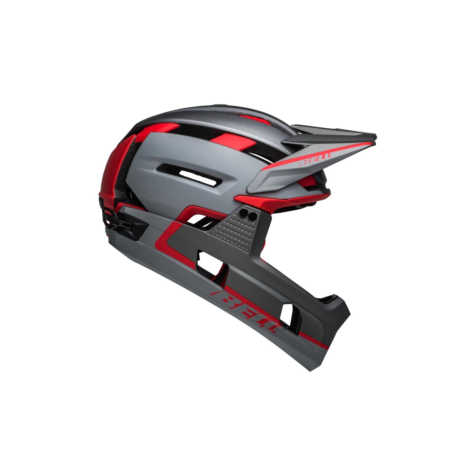 BELL Super Air R Spherical MTB Casco da bicicletta opaco rosso/grigio 2024