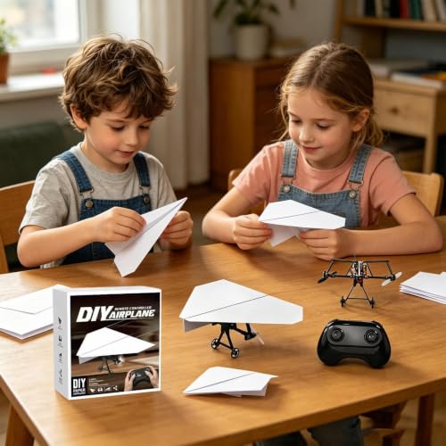 Componentes de control remoto para avión de papel Knowlife RC 3