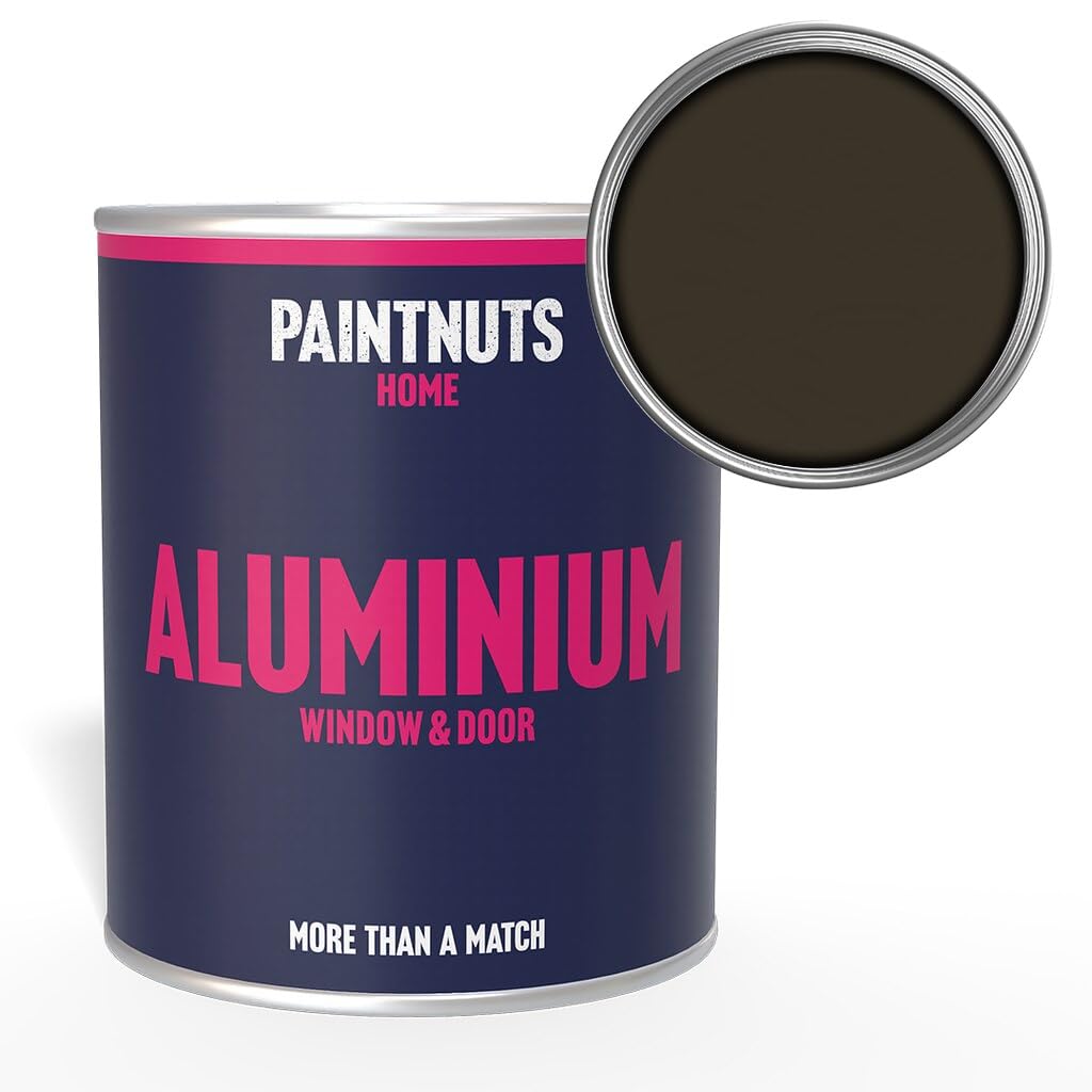 Paintnuts Aluminium Window & Door Paint - RAL-6022 - OLIVE DRAB Satin 1 Litre Tin โ image 1