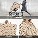 Mcewoel Western Baby Car Seat Canopy Cover, Nursing Cover for Newborn, Western Baby Stuff Stroller Cover for All Seasons