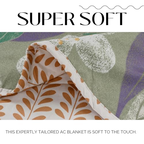 Image of HOMEKART Super Soft Cotton Printed Dohar |AC Blanket| Quilt /Duvet for Single Bed 60x86in, 250 GSM -Value Pack Bulk Bedding Set for Hotels, Hostels, PGs & Wholesale Ideal for Diwali Gifting- Pack of 15