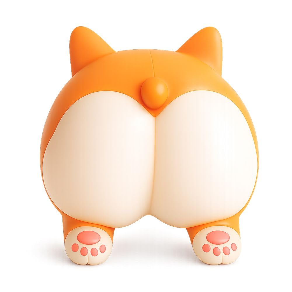 The Big Squij Corgi Butt Slow-Rise Squishy Toy, Jumbo, Ages 3+