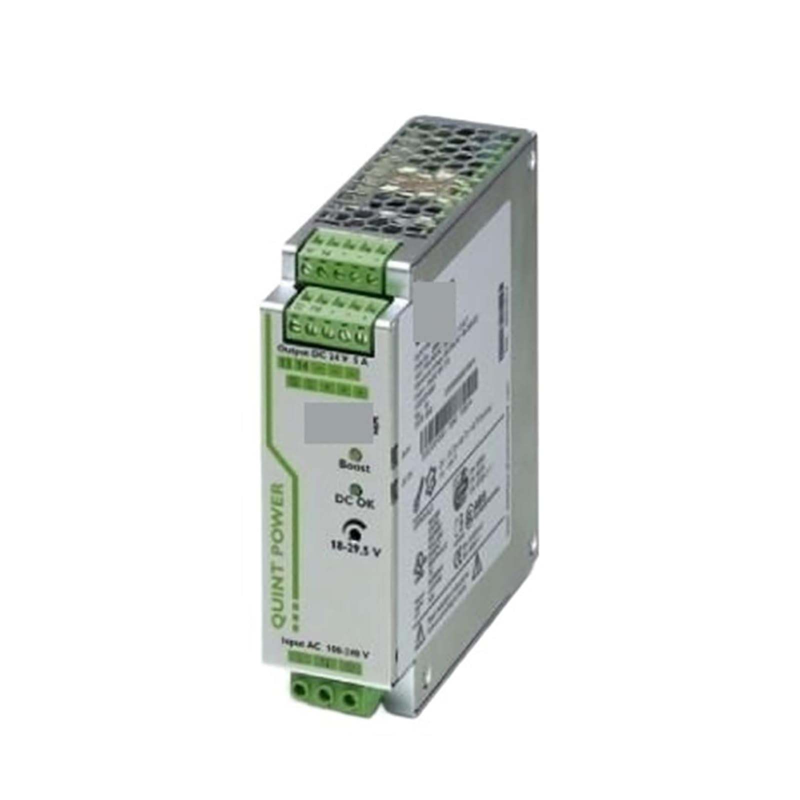 AHDDX QUINT-PS/24DC/24DC/10 DC/DC Converter - Fuente de alimentación compacta de riel DIN para regulación de voltaje fiable .0301
