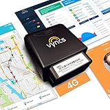 VyncsFleet: GPS Trackers No Monthly Fee, 4G OBD, Real Time Fleet Car/Truck Tracking, Free 1 Year Data Plan, Trips, Vehicle Diagnostics, Driver Safety Alerts, Fuel Report, Emission Report (Black)