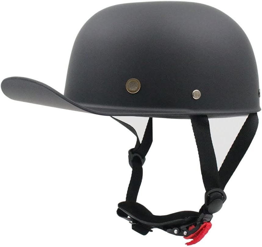 Half Shell Skull Cap Helmet, Retro 