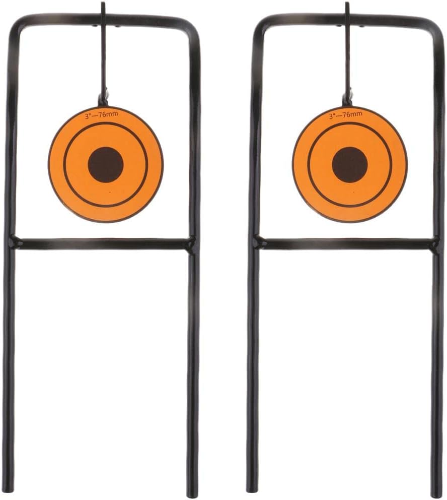 2pcs/Pack Self Resetting Targets for Hunting Training Practice - Interactive Plinking Experience, Compact and - Suitable for Indoor and Outdoor Use
