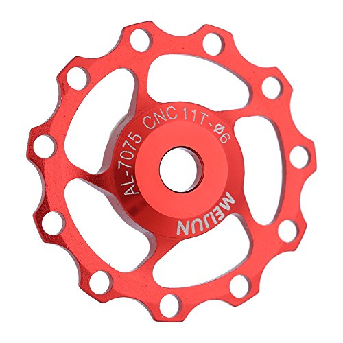 VINGVO Rollers, Derailleur CNC Aluminium Alloy Mountain Road Roller Lightweight for Almost All Mountain (11T #05)