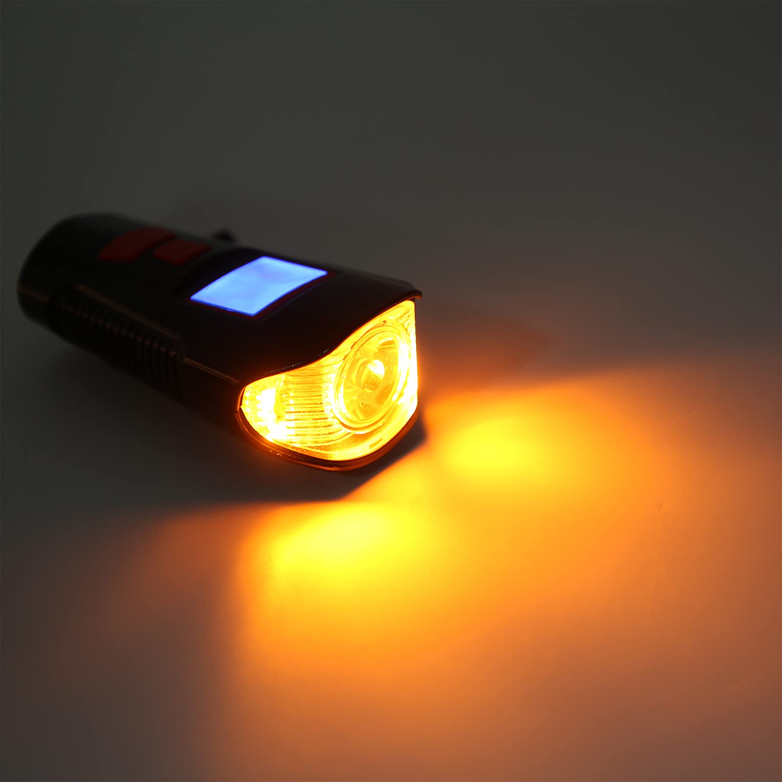 Jauarta Mountain Computer with Headlight USB Rechargeable Speedometer with Light