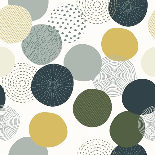 EPPKILY Boho Geometric Peel and Stick Wallpaper for Walls Liners 17.5"x102"