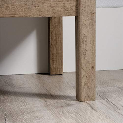 Sauder Anda Norr Display Cabinet, L: 31.77" x W: 16.02" x H: 50.2", Sky Oak Finish
