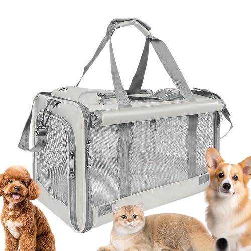 Sac portable de ventilation de voyage pour chat robuste 9 kg