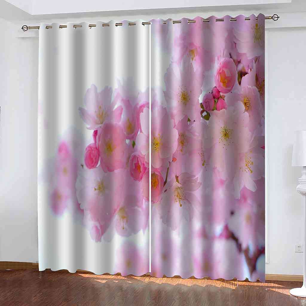 Rideau salon occultant pour chambre d'enfants isolant thermique et phonique 264x242 cm