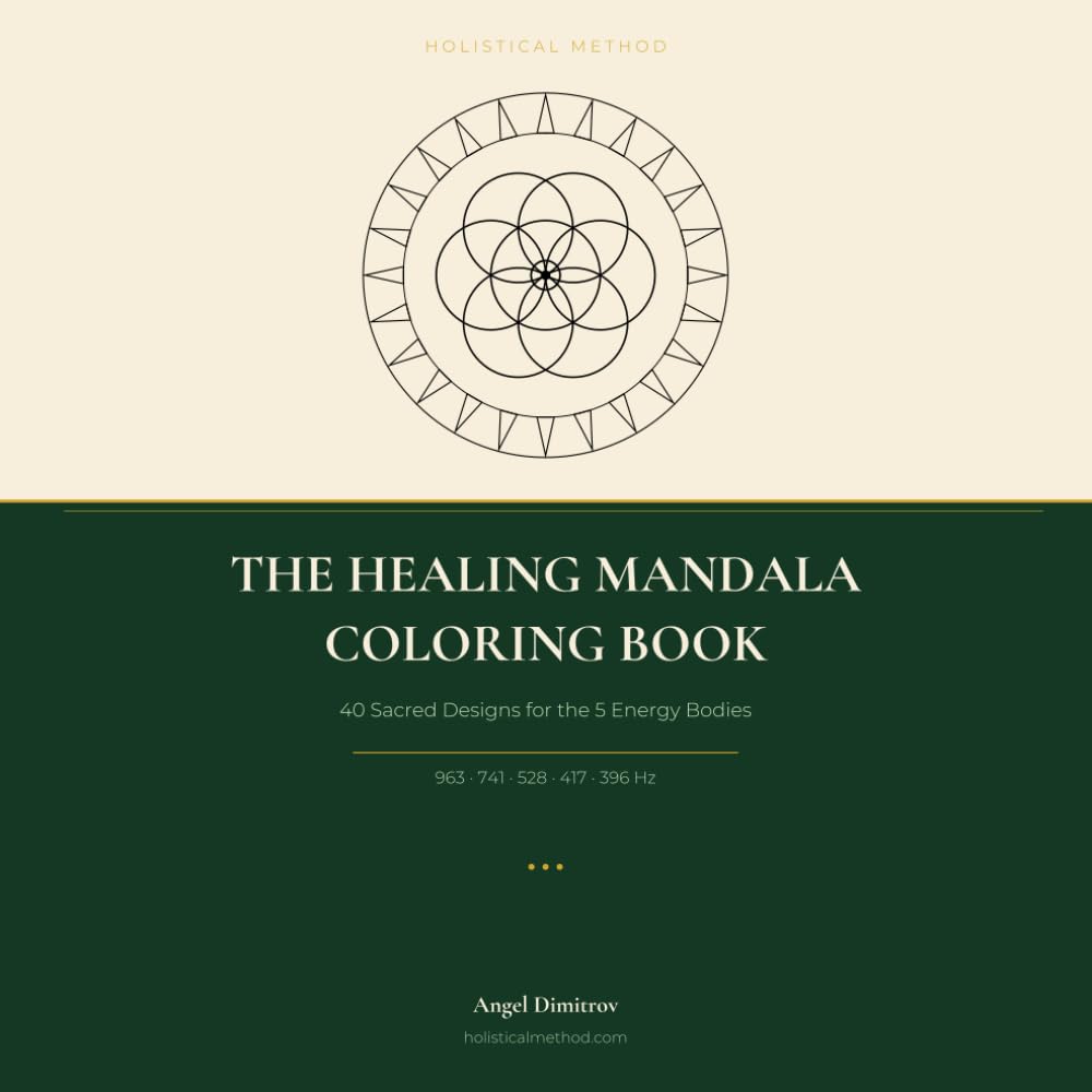 The Healing Mandala Coloring Book: 40 Sacred Designs for the 5 Energy Bodies
