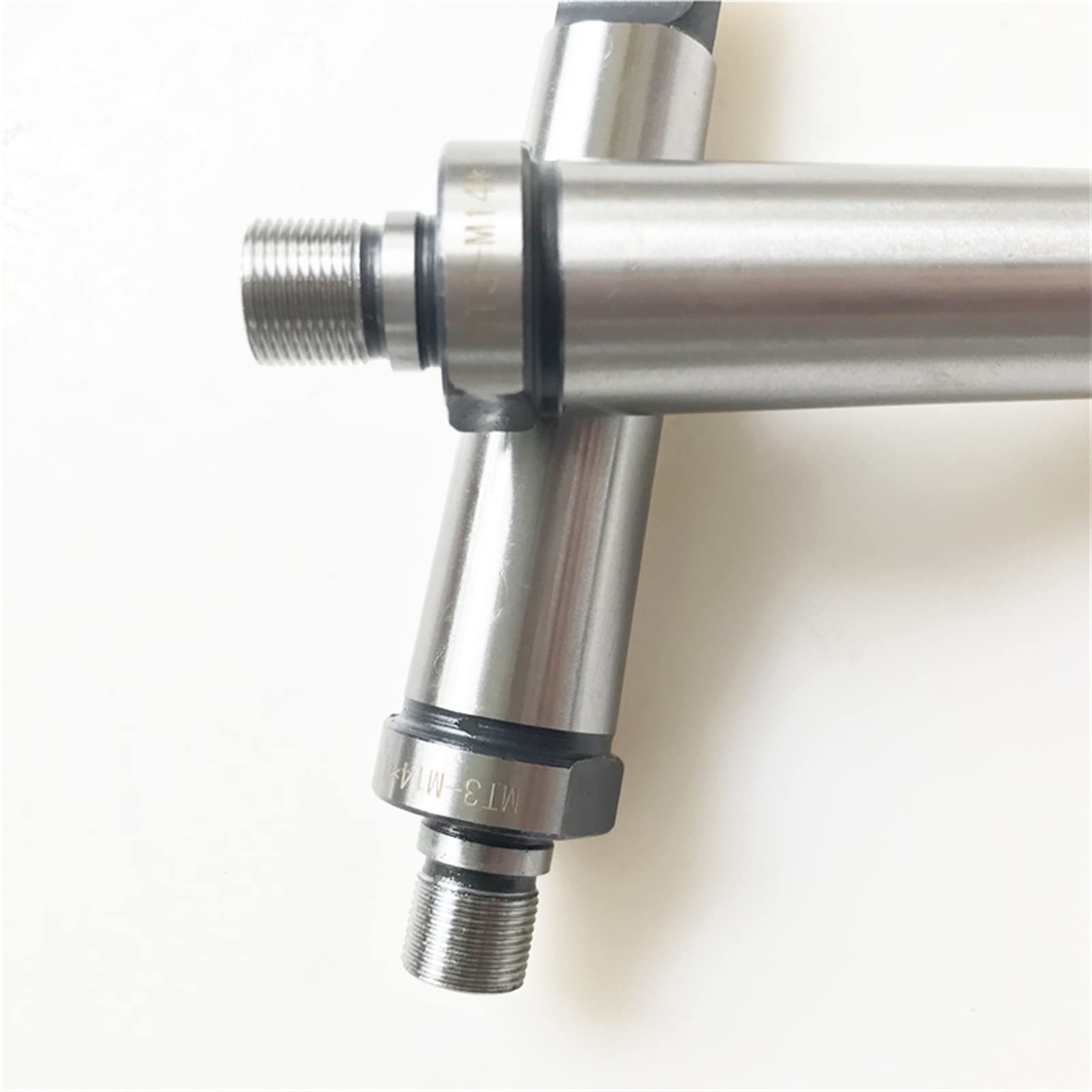 Uchwyt tokarski, 1 sztuk MT2 MT3-M14X1 Tapper Shank Wiertła Chuck Arbor Tokarka CNC. Wiertarka do obróbki drewna Wałek łączący(MTA2 M14X1)