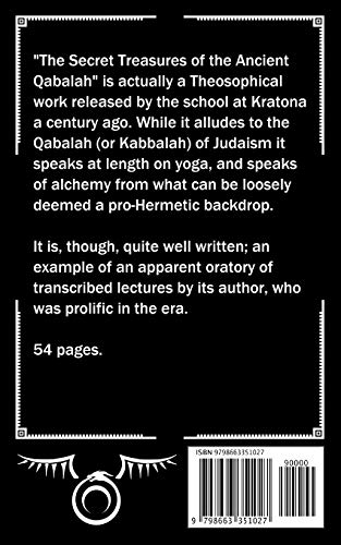 The Hidden Treasures of the Ancient Qabalah