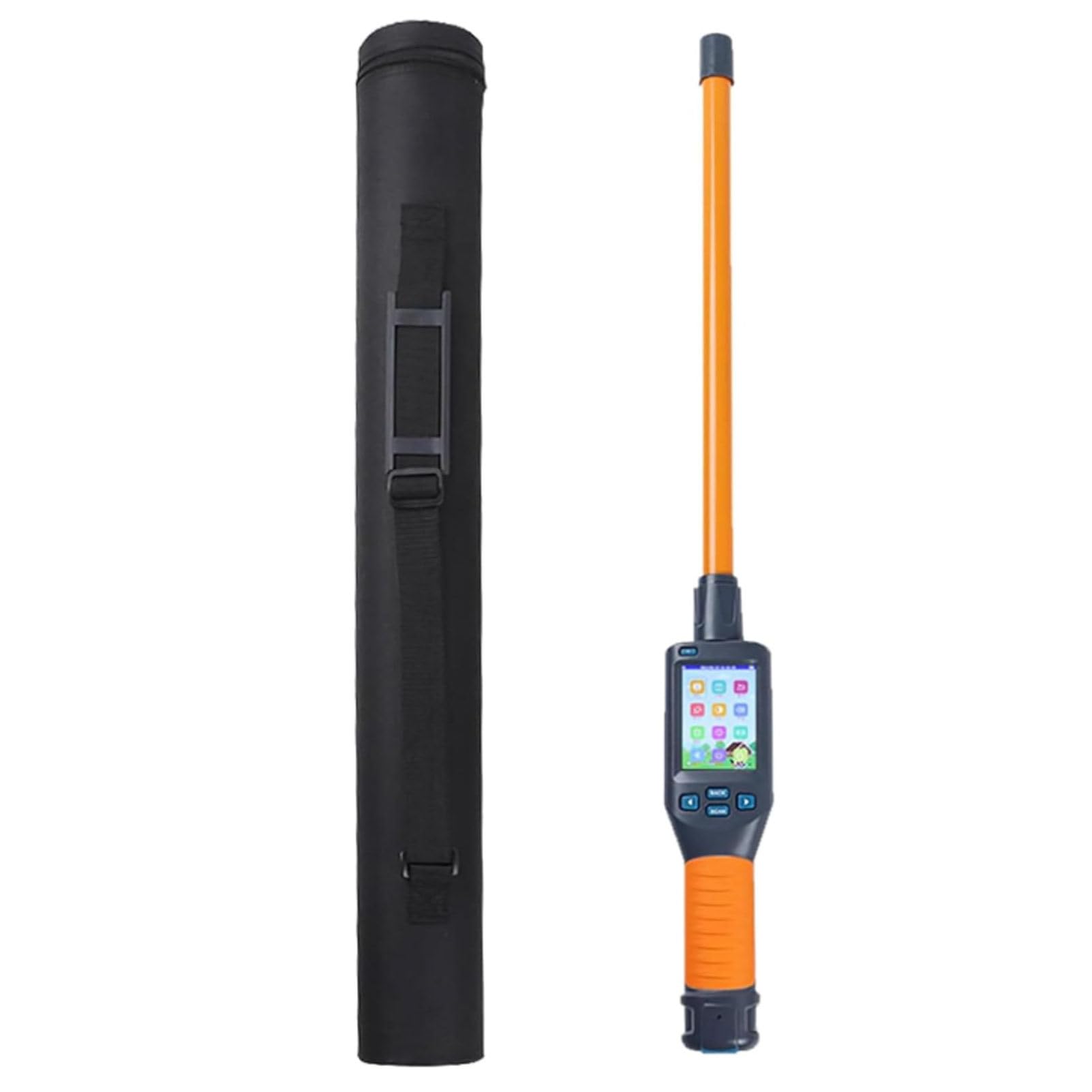 Oiyekntd Animal Ear Tag Stick Scanner with LCD Display, Pet Microchip Scanner Reader, Handheld Universal RFID Tag Identifier, 30s Auto Power Off & Storage Up To 20000 Datas